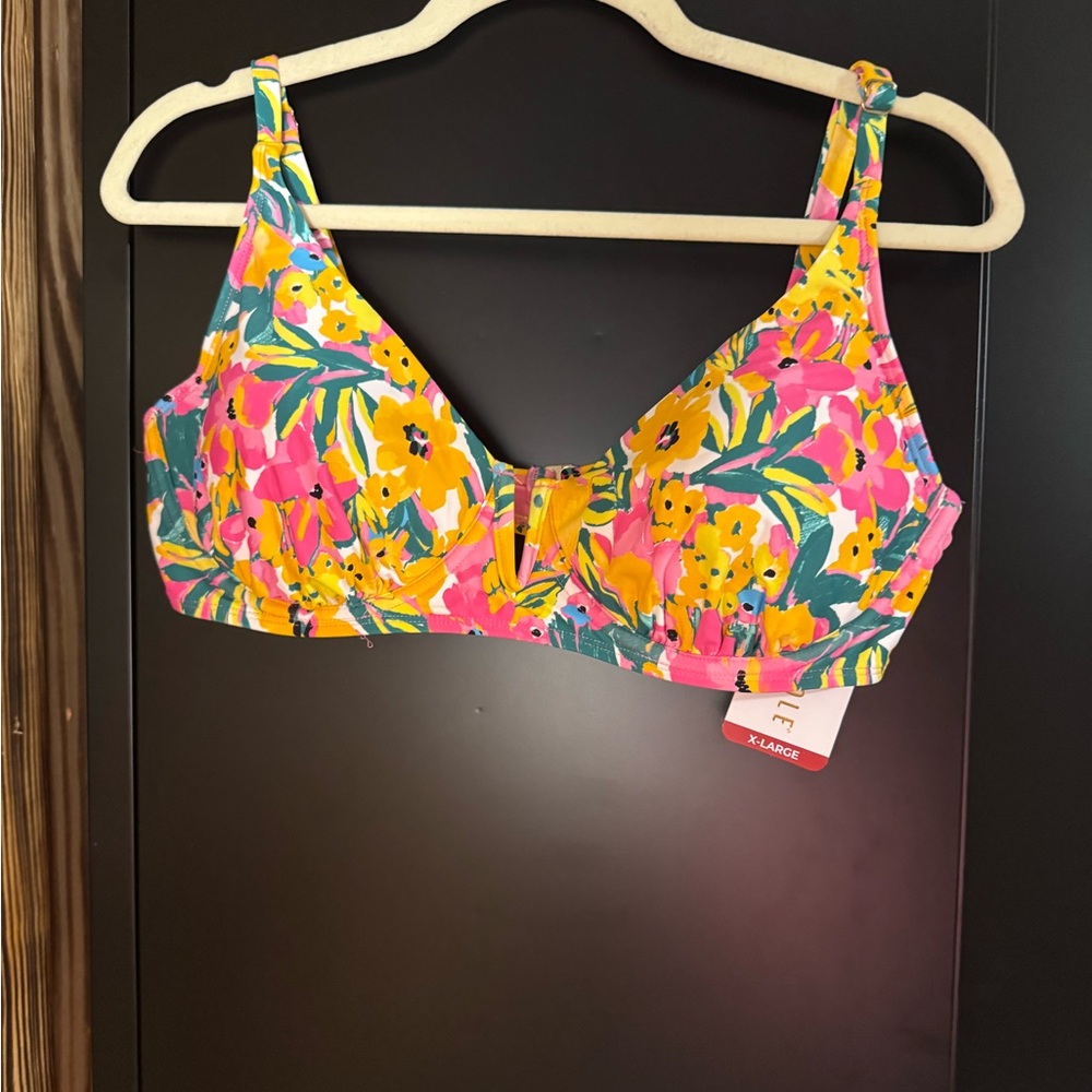 Floral Bikini Top